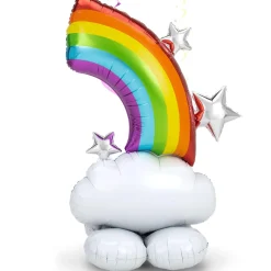 AirLoonz Half Rainbow Balloon, 52in