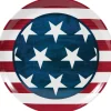 American Flag Platter