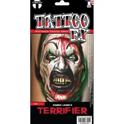 Art the Clown Temporary Tattoo - Terrifier 3