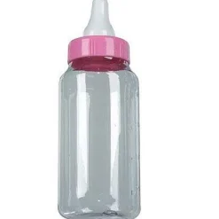 Baby Bottle Bank, 11in, Assorted Colors