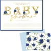 Baby in Bloom Baby Shower Cardstock Invitations, 8ct