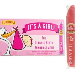 Baby Shower Bubble Gum Cigars 36ct, Assorted Colors