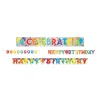 Balloon Birthday Celebration Banner Decorating Kit, 4pc