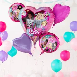 Barbie Dream Together Foil Balloon Bouquet, 5pc
