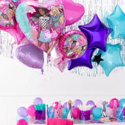 Barbie Dream Together Foil Balloon Bouquet, 5pc