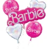 Barbie Foil Balloon Bouquet, 5pc
