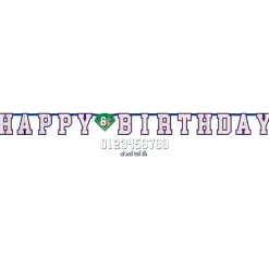 Baseball Jumbo Add-An-Age Birthday Banner