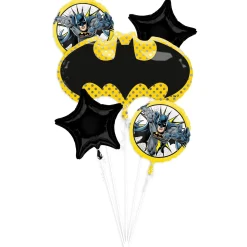 Batman Foil Balloon Bouquet, 5pc - DC Comics