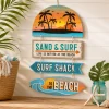 Beach Life MDF Stacked Sign, 14.3in x 22in