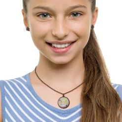 Beetlejuice Necklace & Stud Earring Jewelry Set