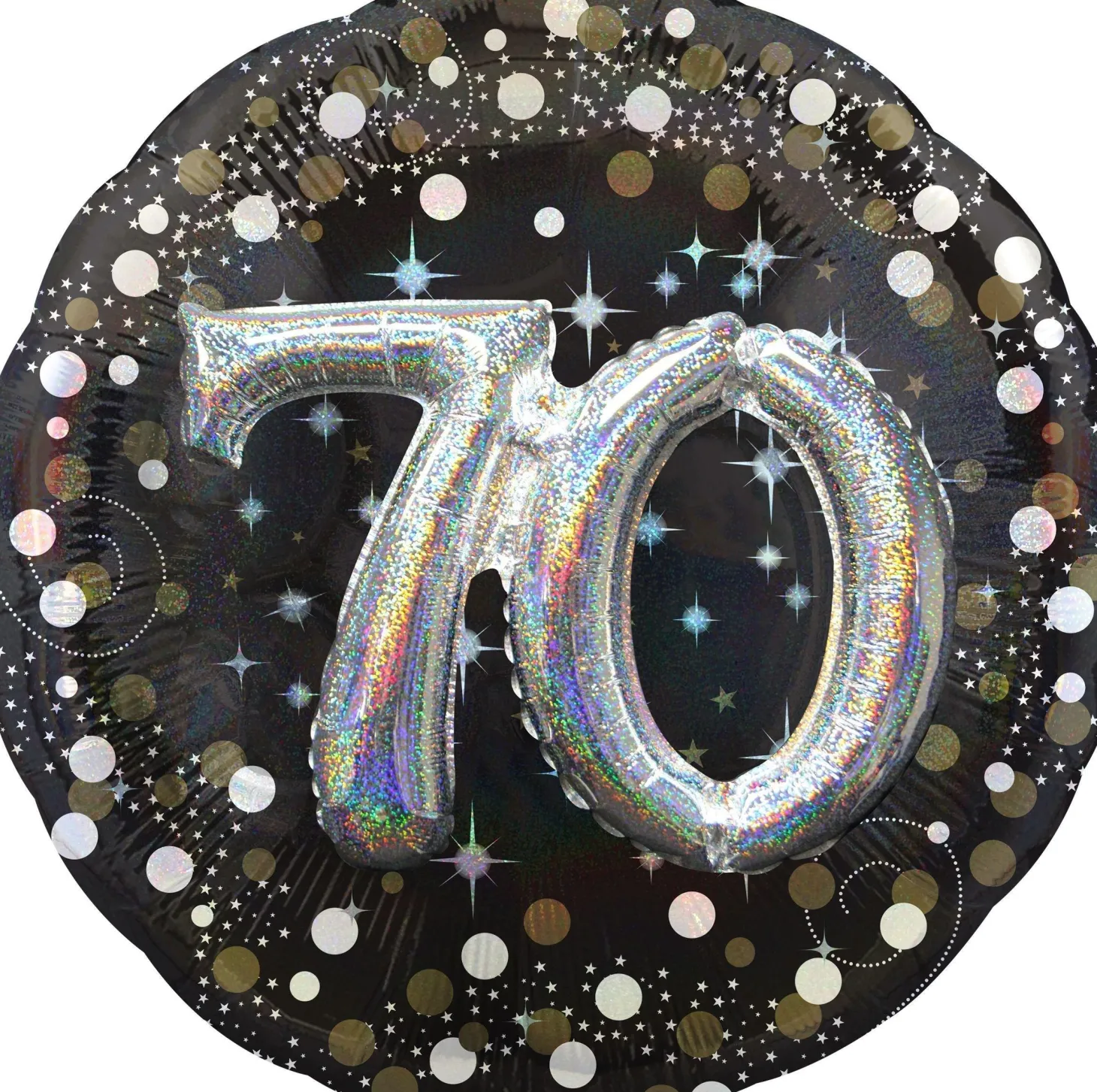 Birthday Balloon 32in - 3D Sparkling Celebration, Ages