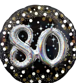 Birthday Balloon 32in - 3D Sparkling Celebration, Ages