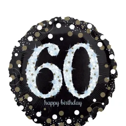 Birthday Balloon 18in - Sparkling Celebration, Ages