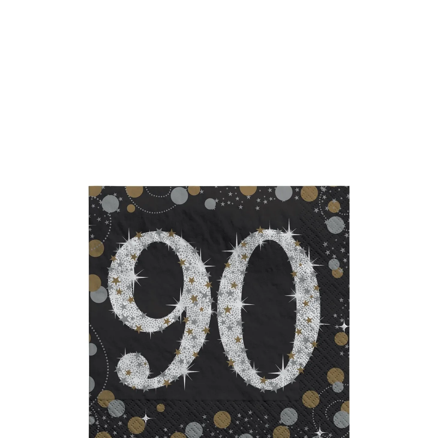 Birthday Beverage Napkins 16ct - Sparkling Celebration, Ages
