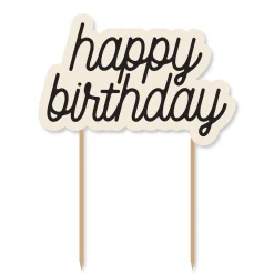 Birthday Chic Cake Topper
