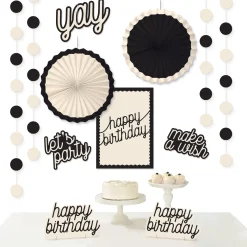 Birthday Chic Decoration Kit, 12pc