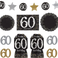 Birthday Room Decorating Kit 10pc - Sparkling Celebration, Ages