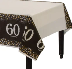 Birthday Table Cover - Sparkling Celebration, Ages