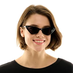 Black Cat Eye Sunglasses