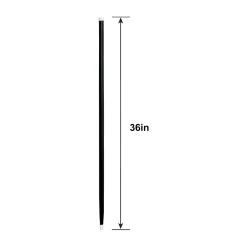Black Dance Cane 36in