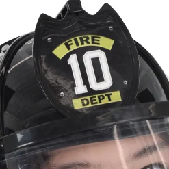 Black Firefighter Helmet - Child