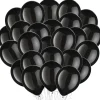 Black Latex Balloons, 11in, 100ct