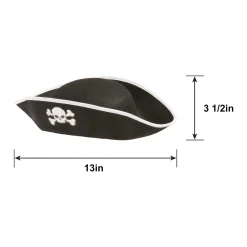 Black Pirate Hat