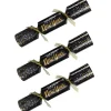 Black, Silver, & Gold New Year's Crackers, 8ct