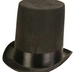 Black Stovepipe Hat