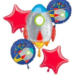 Blast Off Balloon Bouquet 5pc
