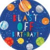 Blast Off Dinner Plates 8ct