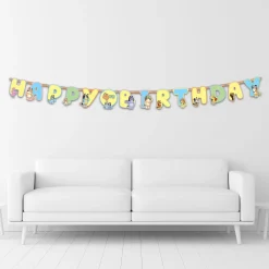 Bluey Cardstock Birthday Banner Kit, 10.5ft