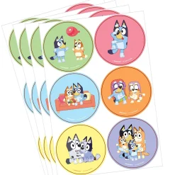 Bluey Stickers, 24pc
