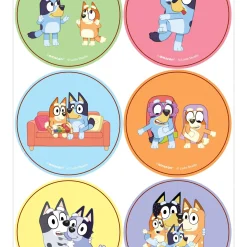 Bluey Stickers, 24pc