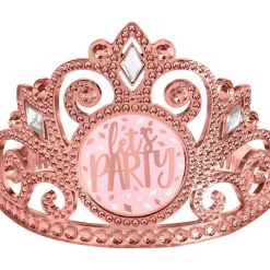 Blush Birthday Let's Party Tiara