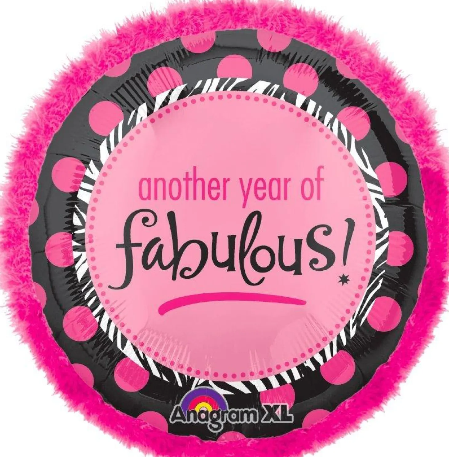 Boa Another Year of Fabulous Happy Birthday Balloon