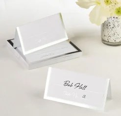 Border Place Cards, 50ct, Assorted Colors