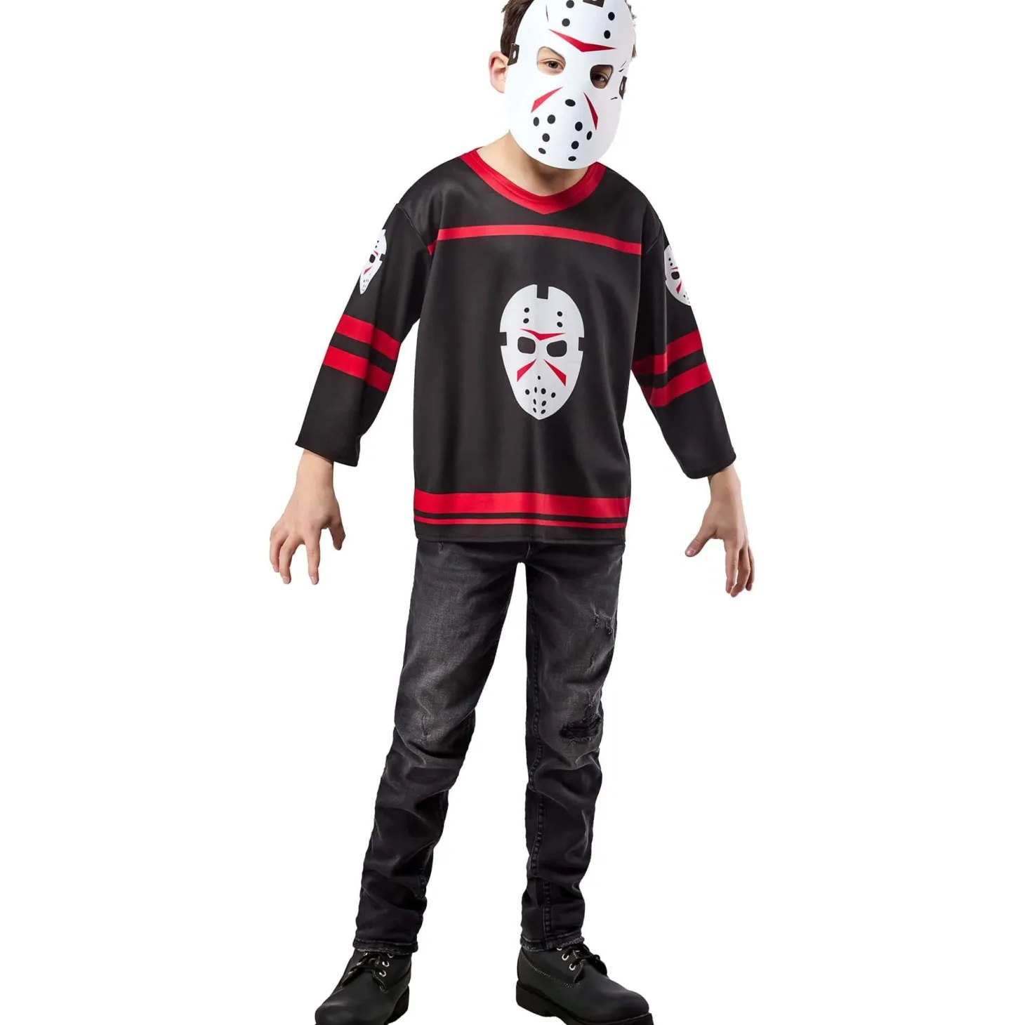 Boys' Friday the 13th Jason Voorhees Costume Top with Mask