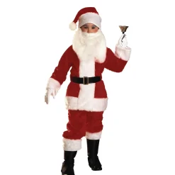 Boys' Plush Santa Suit Costume