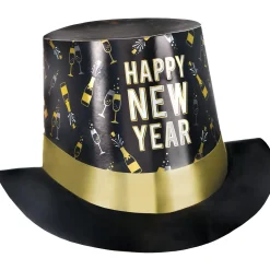 Bubbly This Way New Year's Eve Top Hat