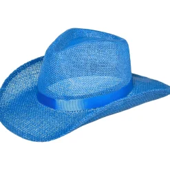 Burlap Cowboy Hat, Assorted Colors