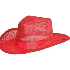 Burlap Cowboy Hat, Assorted Colors