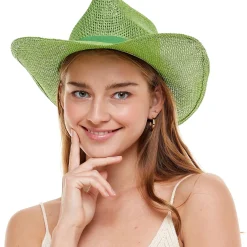 Burlap Cowboy Hat, Assorted Colors