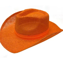 Burlap Cowboy Hat, Assorted Colors
