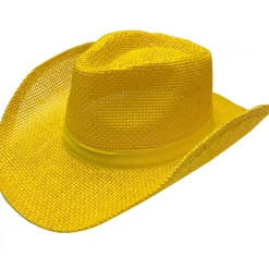 Burlap Cowboy Hat, Assorted Colors