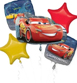 Cars 3 Foil Balloon Bouquet, 5pc