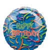 Celebration Streamers Happy Birthday Balloon
