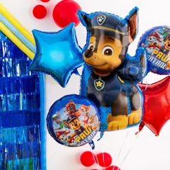 Chase Foil Balloon Bouquet, 5pc - PAW Patrol