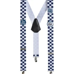 Checker Baby Shower Suspenders, Assorted Colors