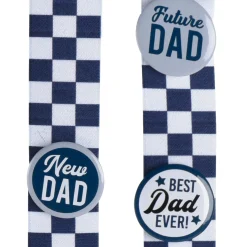 Checker Baby Shower Suspenders, Assorted Colors